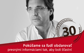 Juraj Málik: Pokúšame sa ľudí obdarovať presnými informáciami tak, aby boli šťastní