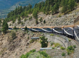 Kanada a cestovanie vlakom Rocky Mountaineer