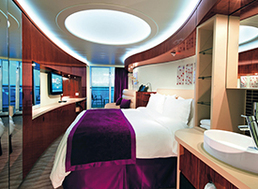 Kajuta lode – plná luxusu na odpočinok – zdroj: Norwegian Cruise Line